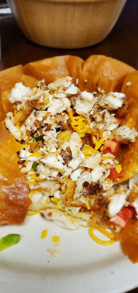 Fish Taco Salad