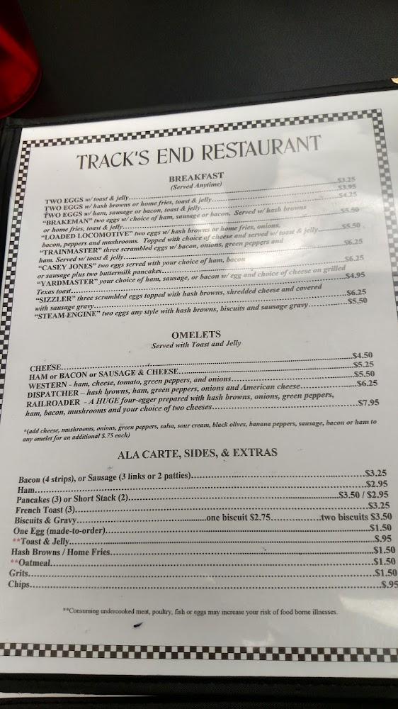 Track's End Menu image 2